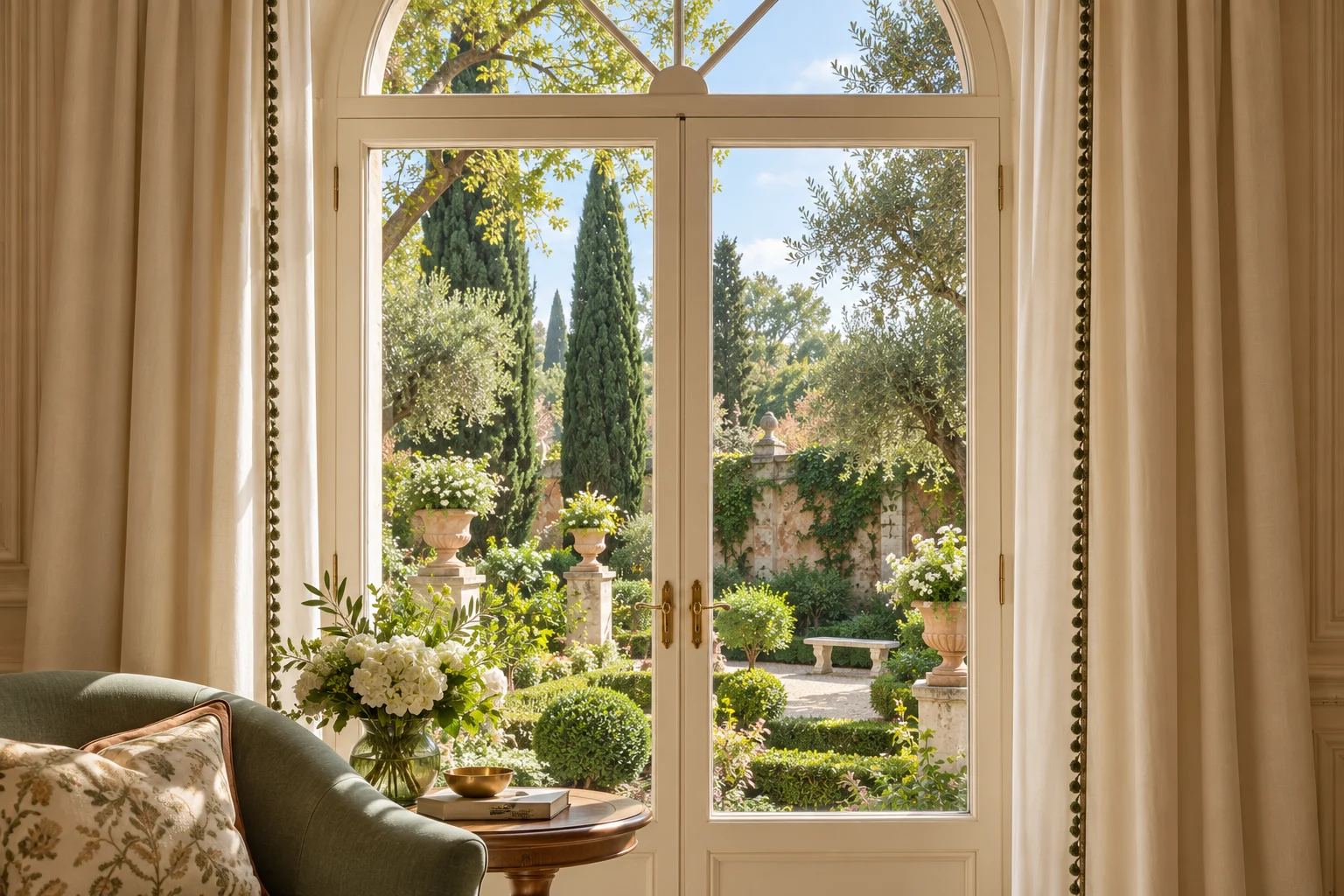 The view beyond the window · Giardino Room