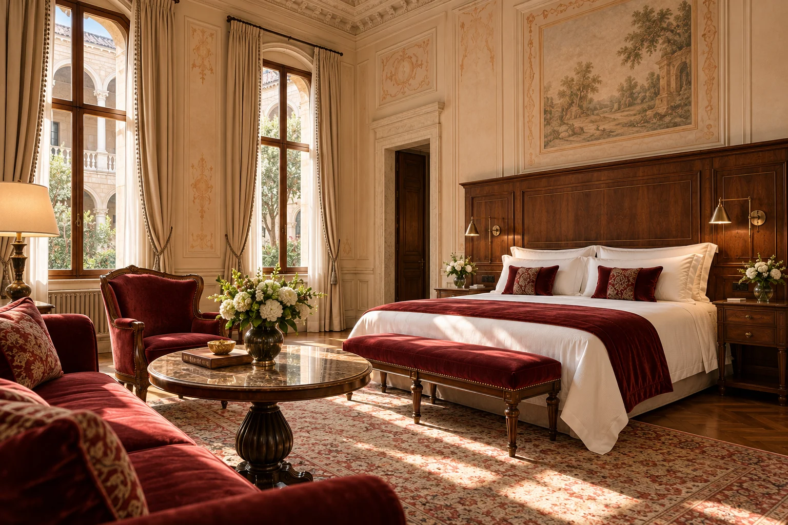 A second view of the bedroom · Notte Suite